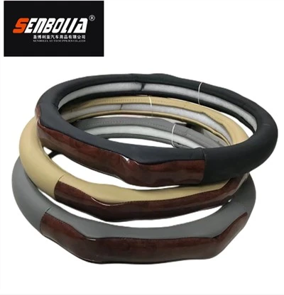 Poklopac za volan automobila Wood Grain Universal